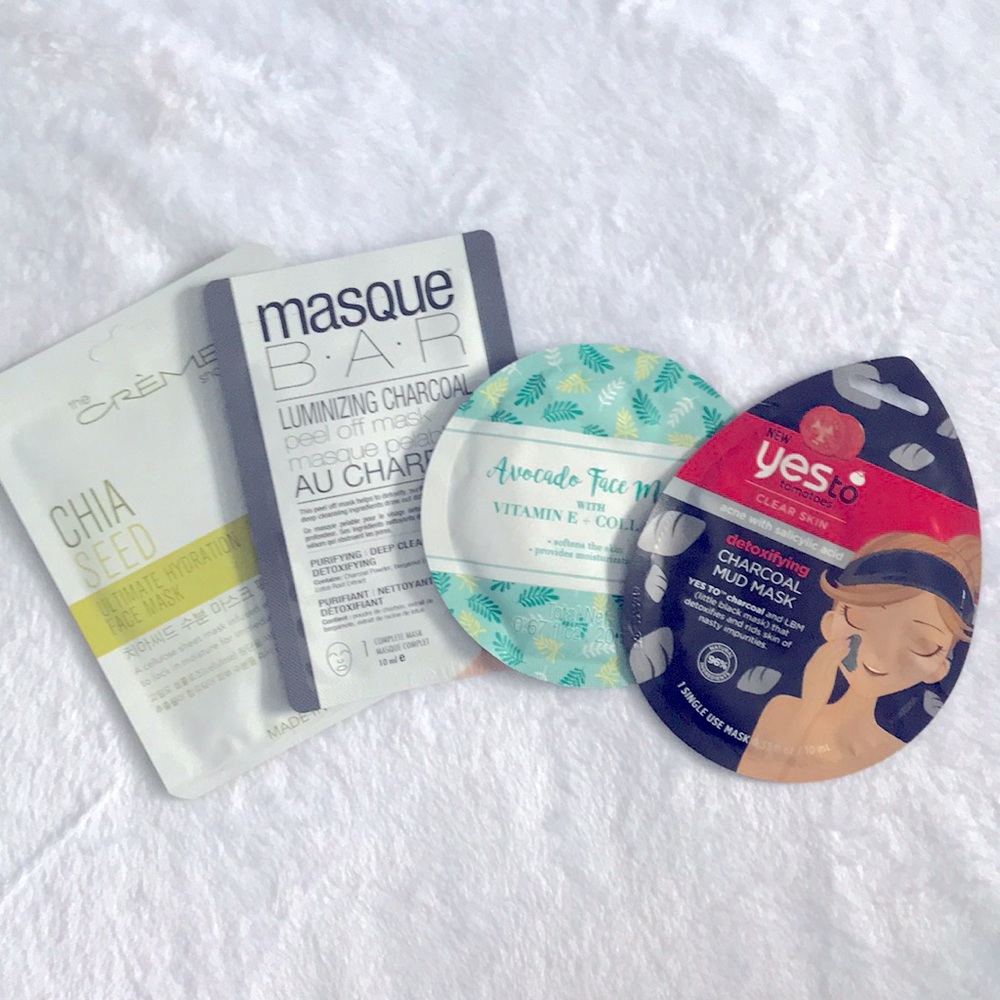Lot of 4 masks